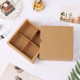 Multi Colors 4 Cells Sleeve Paper Favor Boxes Packing Boxes