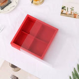 Multi Colors 4 Cells Sleeve Paper Favor Boxes Packing Boxes