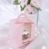 100 Personalised Cupcake Favor Box & Holder Wedding Party Gift Box