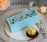100 Laser Cut  Butterfly 3 Ferrero Chocolate Sleeve Favor Boxes