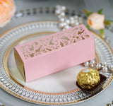 100 Laser Cut  Butterfly 3 Ferrero Chocolate Sleeve Favor Boxes