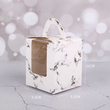 100 Wedding Cupcake Muffin Favor Boxes with Holder