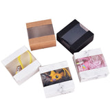 Clear Window Favor Boxes Soap Wax Packing Box