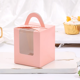 100 Wedding Cupcake Muffin Favor Boxes with Holder