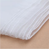 White Organza Chair Sashes Table Runners