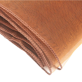 Brown Organza Chair Sashes Table Runners