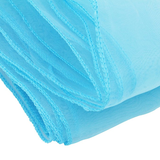 Turquoise Organza Chair Sashes Table Runners