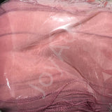 Dusty Pink Organza Chair Sashes Table Runners