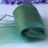 Emerald Green Organza Chair Sashes Table Runners