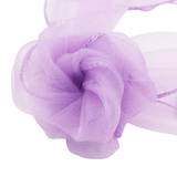Lilac Organza Chair Sashes Table Runners