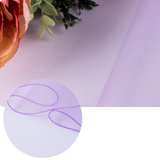 Lilac Organza Chair Sashes Table Runners