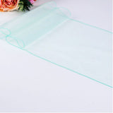 Mint Green Organza Chair Sashes Table Runners