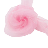 Pink Organza Chair Sashes Table Runners
