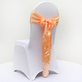 Pearl Satin Chair Sashes Table Runners