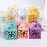 Laser Cut Baptism Christening Favor Boxes