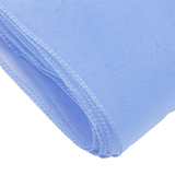 Light Blue Organza Chair Sashes Table Runners