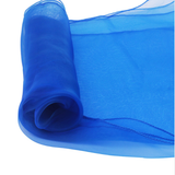 Royal Blue Organza Chair Sashes Table Runners