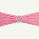 Lycra Spandex Chair Bands - Pink
