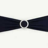 Lycra Spandex Chair Bands - Navy Blue
