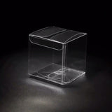 100 Clear PVC Macaroon Favor Boxes