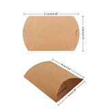 Kraft Mini Favor Boxes - Pillow Box