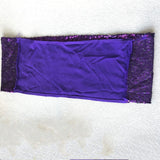 Rose Gold  Silver Spandex Sequin Glitter Chair Sashes Bands