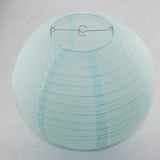 30x 30cm White Pink Mint Paper Lanterns