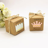 Birthday Party Favor Boxes - Prince or Princess