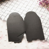 Black Paper Scallop Favor Boxes | Packaging Box