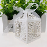 Laser Cut Baptism Christening Favor Boxes