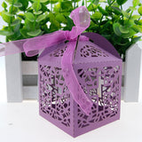 Laser Cut Baptism Christening Favor Boxes