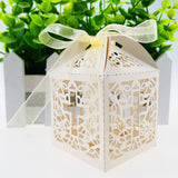 Laser Cut Baptism Christening Favor Boxes