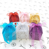 Laser Cut Baby Shower Favor Boxes- Elephant