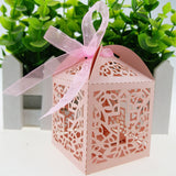 Laser Cut Baptism Christening Favor Boxes