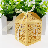 Laser Cut Baptism Christening Favor Boxes