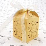 Laser Cut Baby Shower Favor Boxes- Elephant