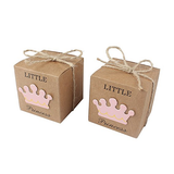 Birthday Party Favor Boxes - Prince or Princess