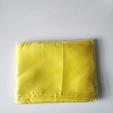 Yellow Satin Chair Sashes Table Runners