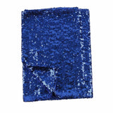 Royal Blue Sequin Glitter Chair Bands