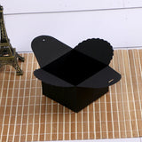 Black Paper Scallop Favor Boxes | Packaging Box