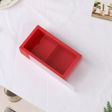 Two Compartment Sleeve Gift Box | Matte PVC or Paper Sleeve | Wedding Favor, Product Display (100pcs)