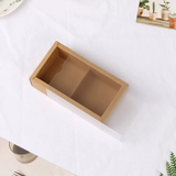 Two Compartment Sleeve Gift Box | Matte PVC or Paper Sleeve | Wedding Favor, Product Display (100pcs)