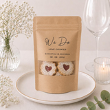 100 Personalized Wedding Favor Bags Zipper Lock Party Gift Bags
