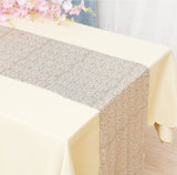 Champagne Shiny Sequin Glitter Table Runners
