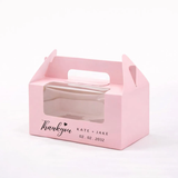 100 Personalized Two Cupcake Favor Boxes for Wedding Party