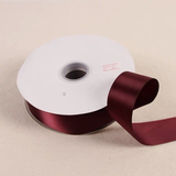 Dark Burgundy Satin Ribbon Roll Wholesale
