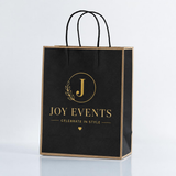 Personalised Wedding Favor Bags | Custom Logo Branding Welcome Gift Packaging (100pcs)