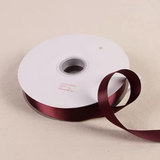 Dark Burgundy Satin Ribbon Roll Wholesale