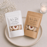 100 Personalized Wedding Favor Bags Zipper Lock Party Gift Bags
