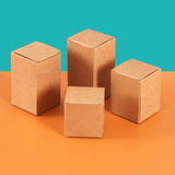 Kraft Square Favor Boxes Party Event Wedding Gift Packing